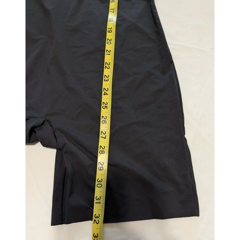 Spanx Womens Black Mid-Thigh Body Shaper 1X Compression Tank-Style Smooths Tummy - Picture 12 of 13